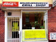 Futtern bei Muttern Futtern wie bei Muttern. Der Teller ist leer. Wilhelmsburger Grill-Shop ist zu.